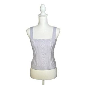 Zara Knit Top in Light Lavender